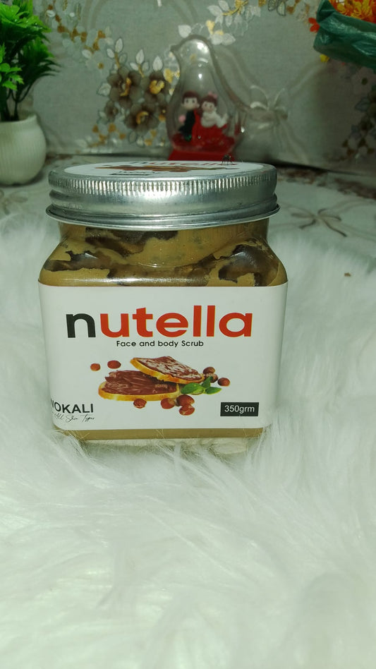 Wokali Nutella Face & Body Sherbet Scrub 350g JZCosmetics.com