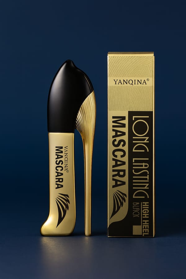 Yanqina High Heel Long Lasting Black Mascara JZCosmetics.com