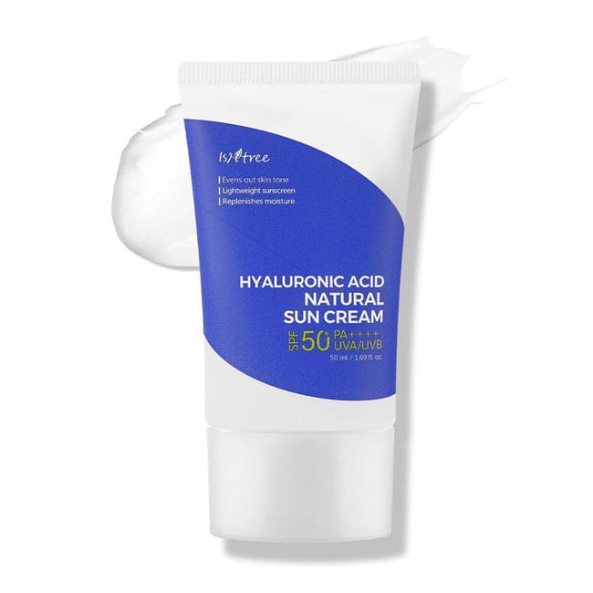Hyaluronic Acid Natural Suncream SPF50 PA++++ 50ml  Lightweight Moisturizing UV Protection | Broad Spectrum | Made in Korea JZCosmetics.com