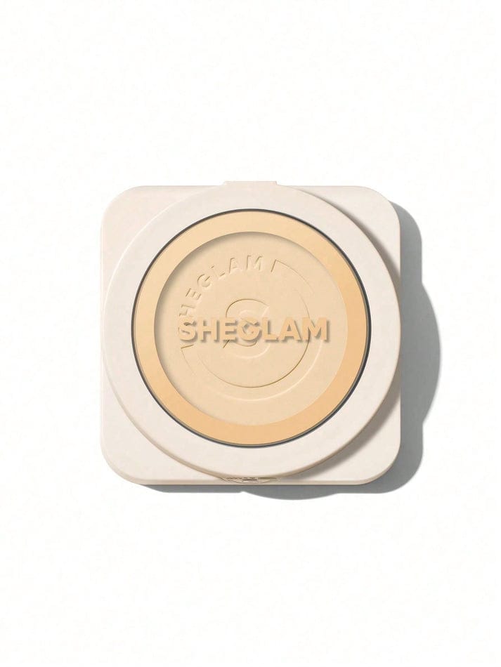 SHEGLAM Skin-Focus Full Coverage Powder Foundation | Smooth Matte Finish | Long-Lasting Oil Control Compact | 6 Shades Available JZCosmetics.com