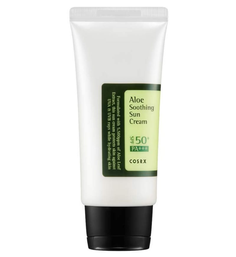 COSRX Aloe Soothing Sun Cream SPF 50+ PA+++ 50ml JZCosmetics.com