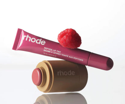 Rhode Blush & Gloss Duo | Rhode blush stick | Rhode peptide lip tint | Rhode lip gloss JZCosmetics.com