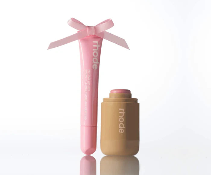 Rhode Blush & Gloss Duo | Rhode blush stick | Rhode peptide lip tint | Rhode lip gloss JZCosmetics.com