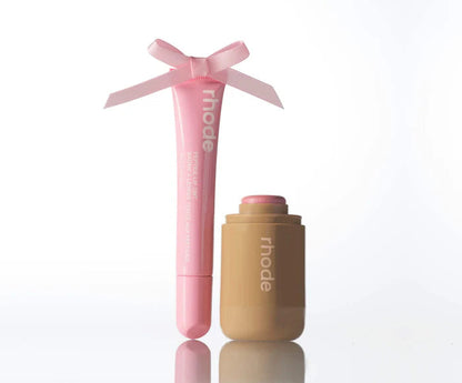 Rhode Blush & Gloss Duo | Rhode blush stick | Rhode peptide lip tint | Rhode lip gloss JZCosmetics.com