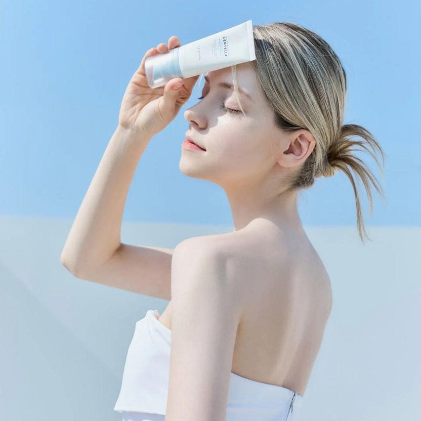 Centella Hyalu-Cica Water-Fit Sun Serum SPF50+ PA++++ | Lightweight Hydrating Korean Sunscreen | Non-Greasy & Sensitive Skin Friendly | 50ml JZ Cosmetics