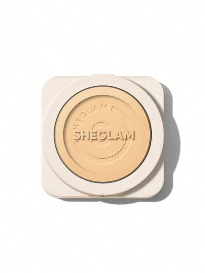 SHEGLAM Skin-Focus Full Coverage Powder Foundation | Smooth Matte Finish | Long-Lasting Oil Control Compact | 6 Shades Available JZCosmetics.com