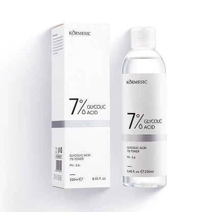 KORMESIC 7% Glycolic Acid Blackhead Remover Face Firming Moisturizing Toner - 250ml