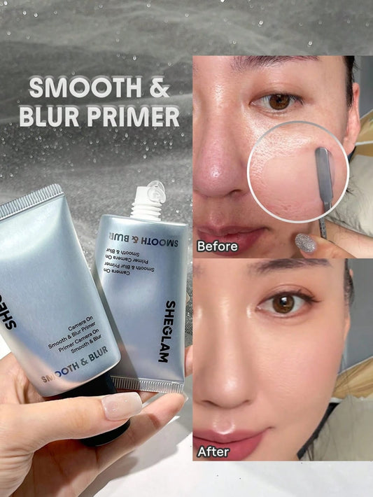 SHEGLAM Camera On Smooth & Blur Primer 30g – Pore Filling Matte Makeup Base for Long-Lasting Smooth Skin JZCosmetics.com