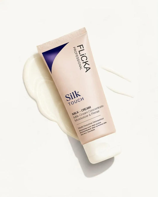 Flicka Silk Touch Milk Cream Moisturizer & Primer – 2-in-1 Hydrating Makeup Base with Smooth Matte Finish JZCosmetics.com