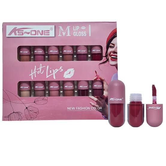 KS-ONE 12 Pcs Lip Gloss Set – Shiny Hydrating Long-Lasting Glossy Lip Colors JZCosmetics.com
