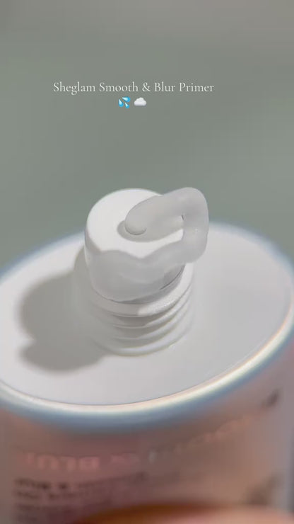 SHEGLAM Camera On Smooth & Blur Primer 30g – Pore Filling Matte Makeup Base for Long-Lasting Smooth Skin