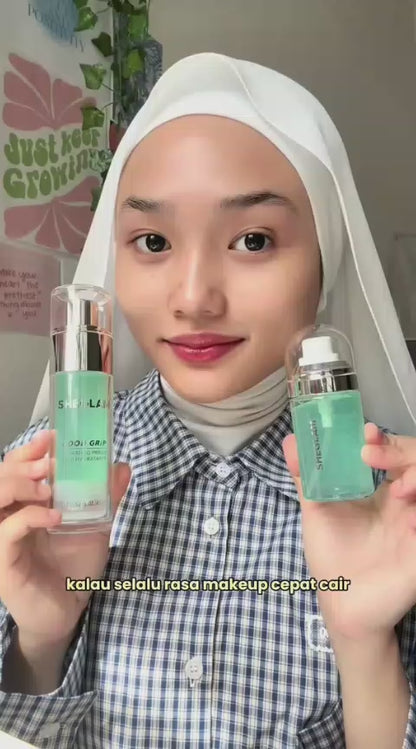 SHEGLAM Good Grip Hydrating Prime & Set Spray 55ml – 2-in-1 Makeup Primer & Setting Mist for Long-Lasting Smooth Finish