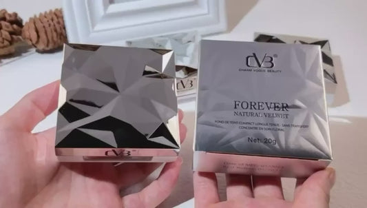 CVB Forever Natural Velvet Compact 20g (Shade C122) – Long-Lasting Fond De Teint Powder | Smooth Matte Finish | Oil-Control & Lightweight Formula