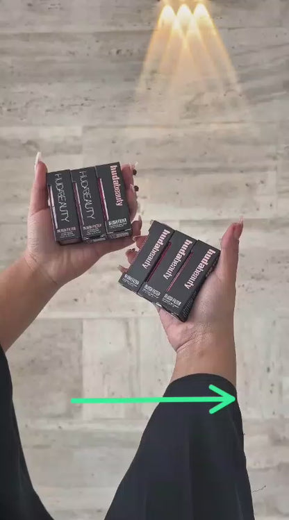 Huda Beauty Blush Filter Liquid Blush 4.5ml – 6pcs Set | Soft Matte Glow, Lightweight & Blendable