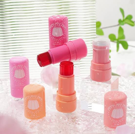 4pcs Jelly Lip Tint Set | Moisturizing, Long-Lasting & Smooth Lip Colors | Non-Sticky Formula | Multi-Shade Set