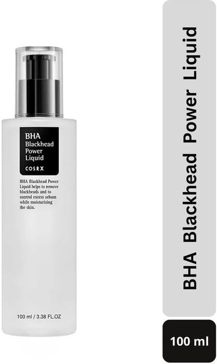 COSRX BHA Blackhead Power Liquid 100ml | 4% BHA Exfoliating Serum | Clears Blackheads, Minimizes Pores & Smooths Skin JZ Cosmetics