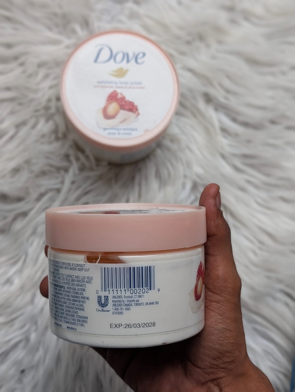 _*Dove Pomegranate Seeds & Shea Butter Exfoliating Body Wash 298g*_
Made in Slovakia JZ Cosmetics