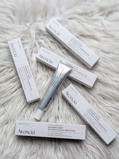 Arencia Eraser Shot Glycolic Acid Booster - 30mL
Made in Korea JZ Cosmetics