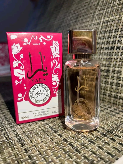 Yara Candy Eau De Parfum 30ml | Women’s Long-Lasting Sweet Floral Perfume | Travel-Friendly Bottle | Premium Fragrance by Lattafa JZCosmetics.com