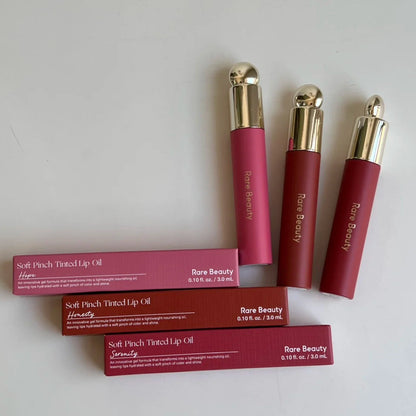 Rare Beauty Soft Pinch Tinted Lip Oil | Hydrating, Lightweight & Sheer Lip Color | Smooth Glossy Finish JZ Cosmetics