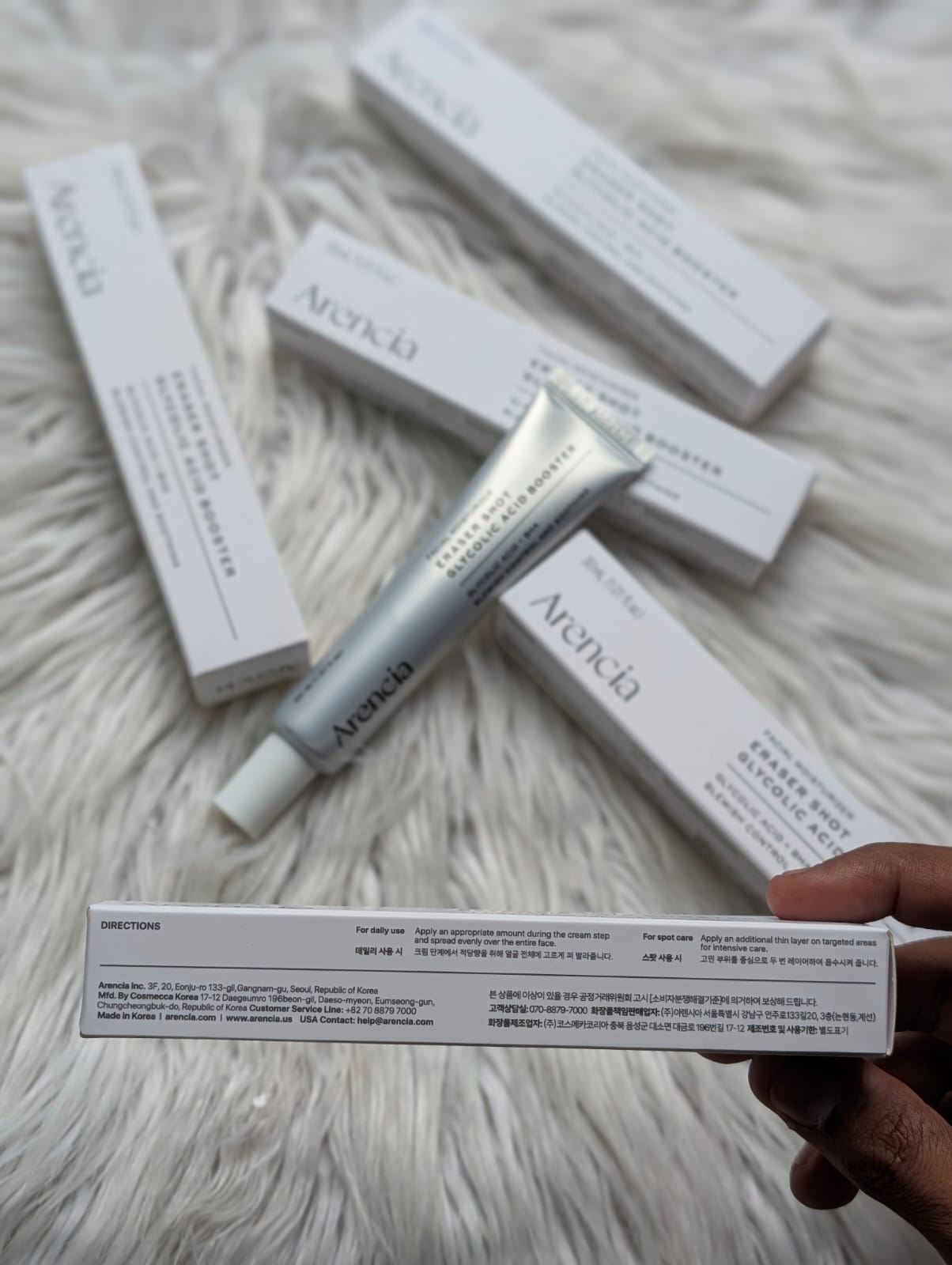 Arencia Eraser Shot Glycolic Acid Booster - 30mL
Made in Korea JZ Cosmetics