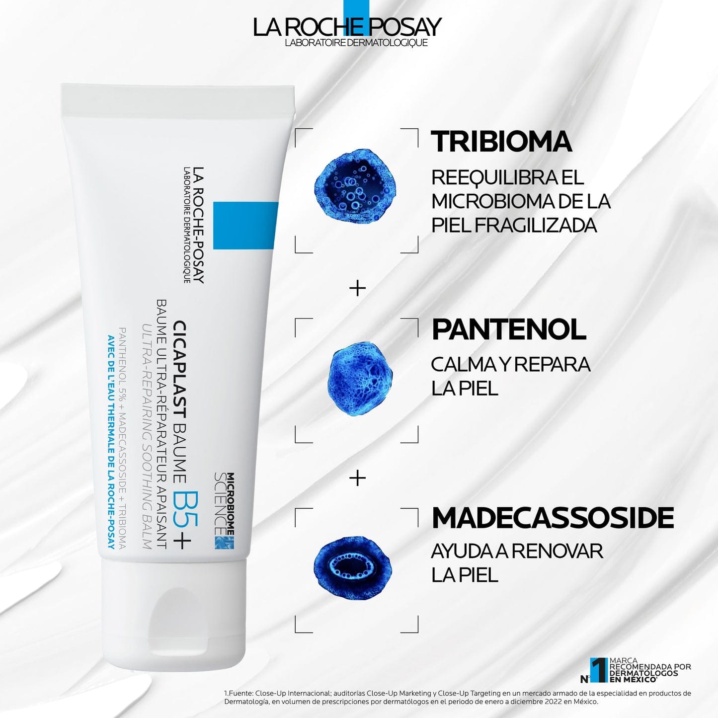 La Roche-Posay Cicaplast Balm B5+ 100ml | Skin Barrier Repair Cream | Soothing & Hydrating Balm | Made in France JZ Cosmetics