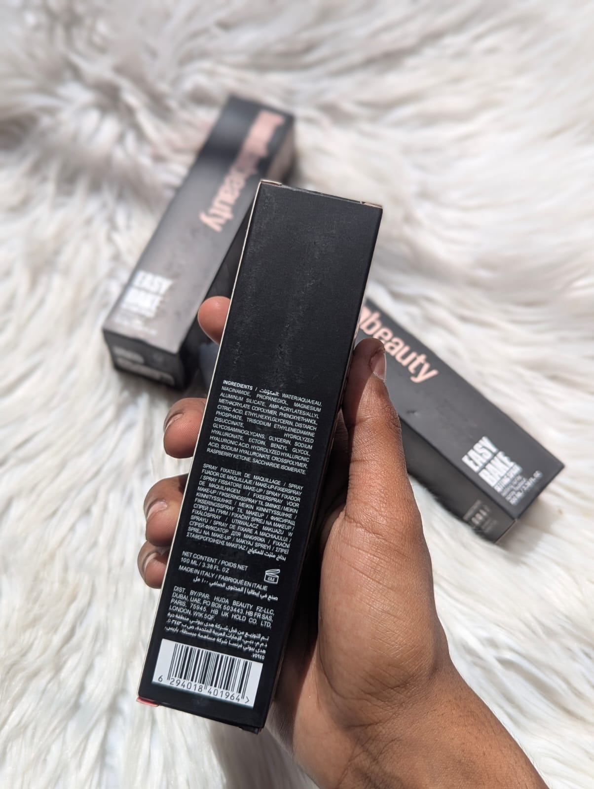 Huda Beauty Easy Bake Blurring Setting Spray 100Ml
Made in Italy JZ Cosmetics