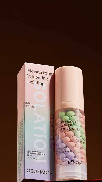 GegeMoon Moisturizing Whitening Isolation Primer – Hydrating, Brightening Base for Smooth & Flawless Makeup