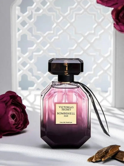 Victoria's Secret Bombshell Oud Perfume 100ml | Long Lasting Women Fragrance | Made in USA JZ Cosmetics
