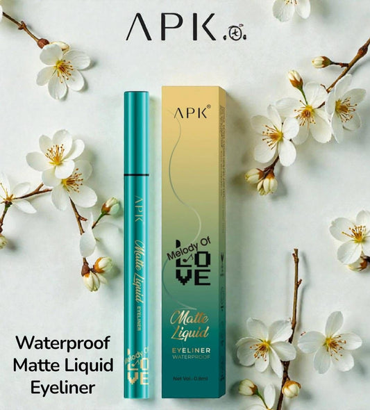 APK Melody of Love Liquid Eyeliner | Ultra-Black • Smudge-Proof • Waterproof • Long-Lasting Precision Tip