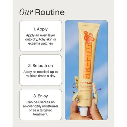 Topicals Like Butter Moisturizer | Hydrating Cream for Dry, Sensitive & Eczema-Prone Skin | Soothing, Nourishing & Redness-Reducing Formula JZCosmetics.com