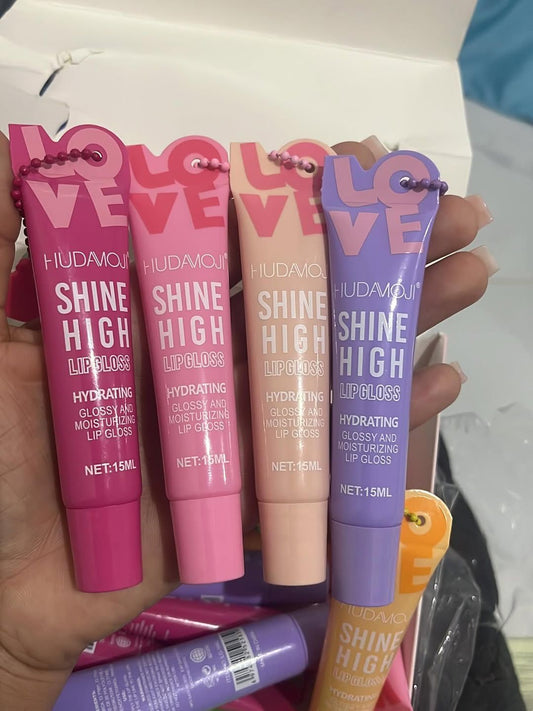 6pcs Lip Gloss Set | Highly Pigmented, Moisturizing & Shiny Lip Gloss Collection | Smooth, Long-Lasting & Non-Sticky Formula