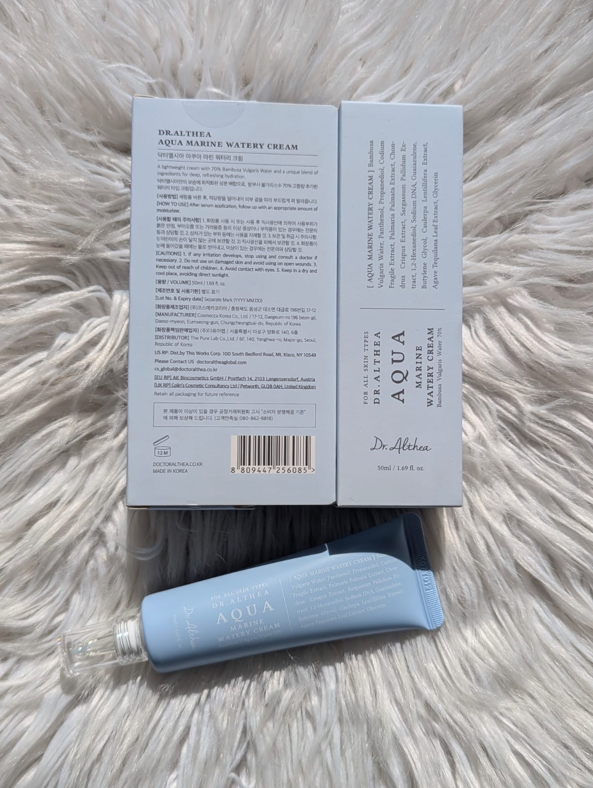 Dr Althea - Aqua Marine Watery Cream - 50ml
Made in Korea JZ Cosmetics