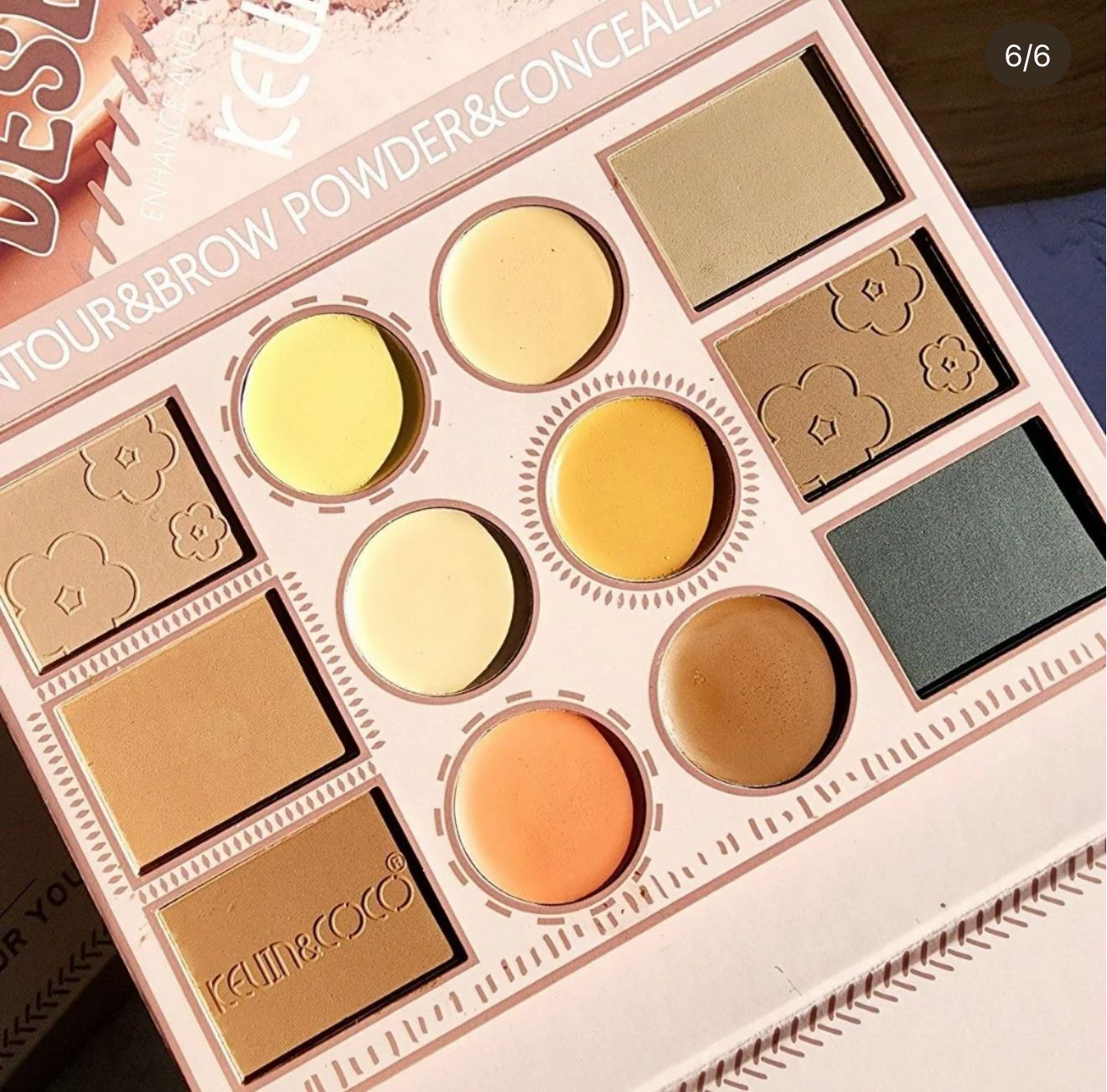 Kevin & Coco Desert Dust Full Makeup Kit JZ Cosmetics