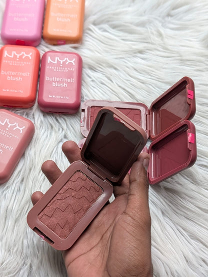 NYX Professional Makeup Buttermelt Blush 5g
Made in Taiwan 
8ps set JZ Cosmetics