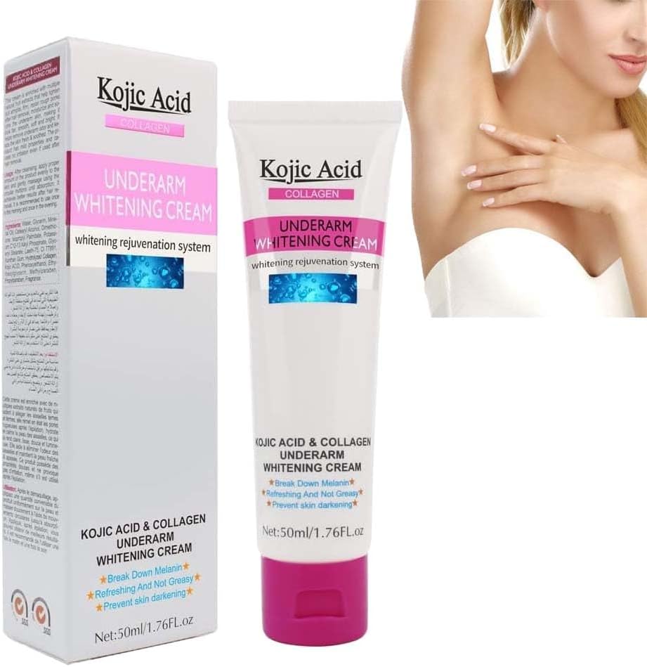 Kojic Acid Collagen Underarm Whitening Cream | Brightening, Smoothing & Dark Spot Removal