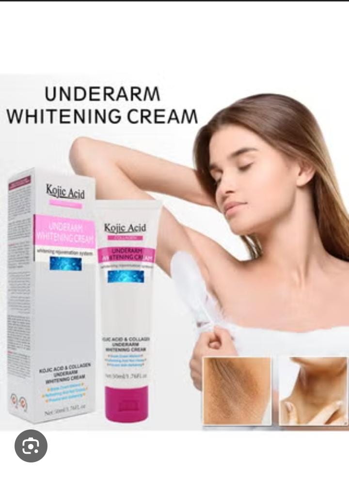 Kojic Acid Collagen Underarm Whitening Cream | Brightening, Smoothing & Dark Spot Removal