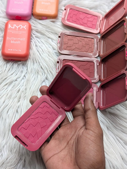 NYX Professional Makeup Buttermelt Blush 5g
Made in Taiwan 
8ps set JZ Cosmetics