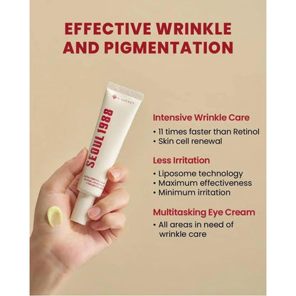 K-Secret Seoul 1988 Eye Cream 30ml | Retinal Liposome 4 + Fermented Bean JZ Cosmetics