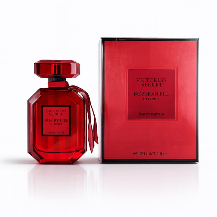 Victoria's Secret Bombshell Intense Eau De Parfum 100ml | Long-Lasting Women’s Fragrance | Rich Floral & Warm Scent | Made in USA JZ Cosmetics