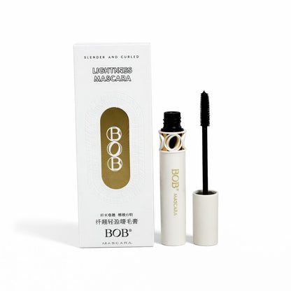 Bob Slender & Curled Lightness Mascara | Lengthening, Volumizing & Curling Effect | Lightweight Formula for Defined Lashes | Smudge-Free & Long-Lasting