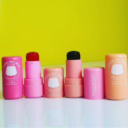 4pcs Jelly Lip Tint Set | Moisturizing, Long-Lasting & Smooth Lip Colors | Non-Sticky Formula | Multi-Shade Set