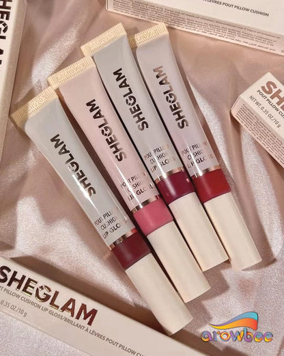 SHEGLAM - POUT PILLOW CUSHION LIP GLOSS JZ Cosmetics