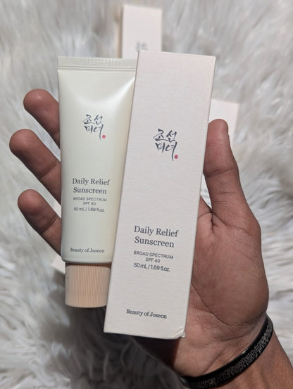 Beauty of Joseon Daily Relief Sunscreen Broad Spectrum SPF 40 50ml JZ Cosmetics