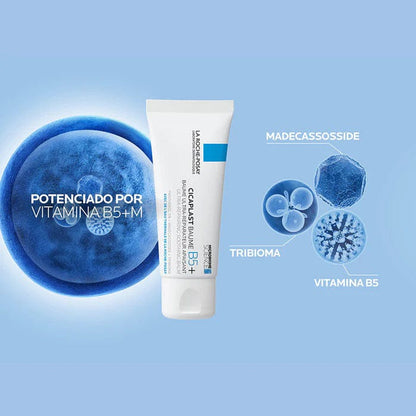 La Roche-Posay Cicaplast Balm B5+ 100ml | Skin Barrier Repair Cream | Soothing & Hydrating Balm | Made in France JZ Cosmetics