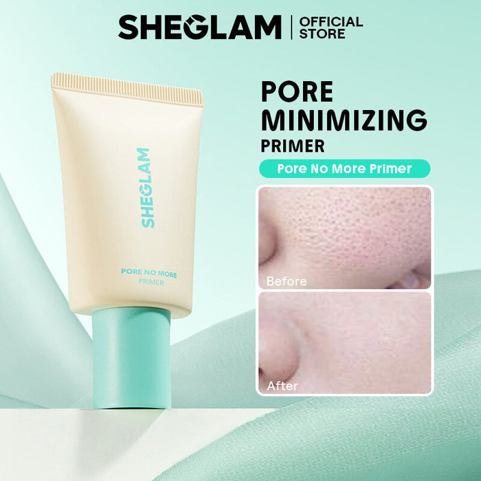 Sheglam Pore No More Makeup Primer | Pore-Blurring, Oil-Control & Matte Finish Primer | Smooth Base for Long-Lasting Makeup JZCosmetics.com