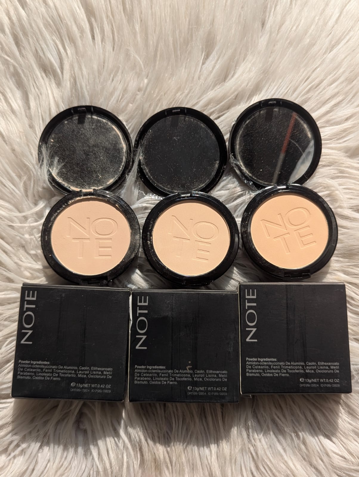 Note Luminous Silk Compact Powder | Anti-Oil, Smooth Matte Finish | Lightweight, Long-Lasting Face Powder JZ Cosmetics