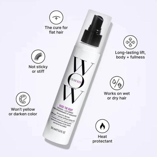 Color Wow Raise the Root Thicken & Lift Hair Spray 150ml | Instant Volume & Thickness JZ Cosmetics