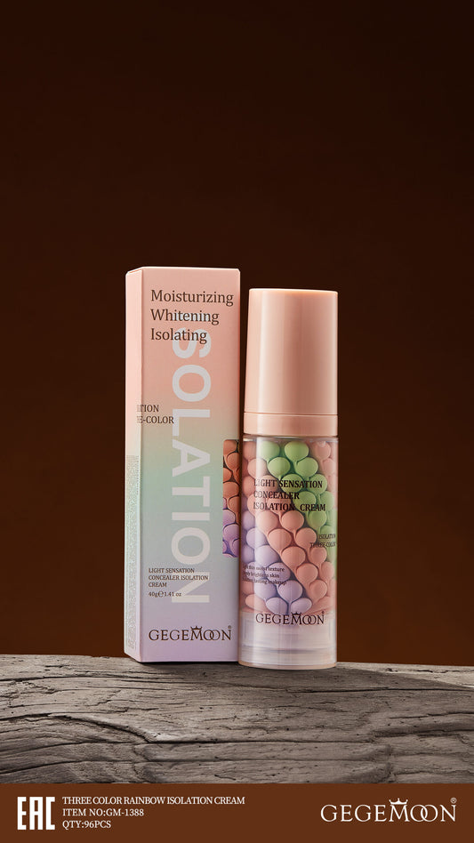 GegeMoon Moisturizing Whitening Isolation Primer – Hydrating, Brightening Base for Smooth & Flawless Makeup