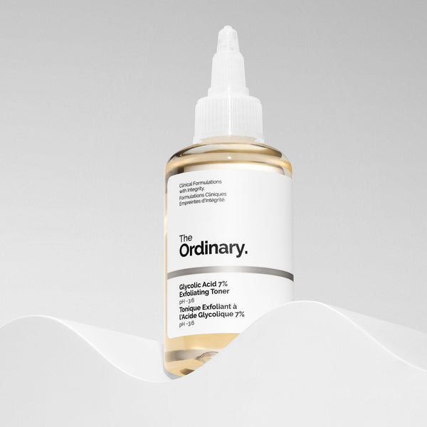 Glycolic Acid 7% Exfoliating Toning Solution 240ml | Skin Smoothing, Brightening & Radiance Boosting Toner JZ Cosmetics